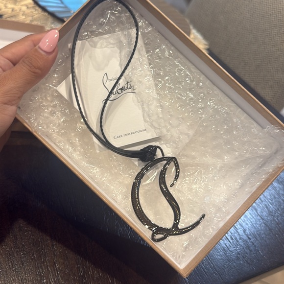 New Christian Louboutin Leather Handbag Charm - Picture 7 of 10